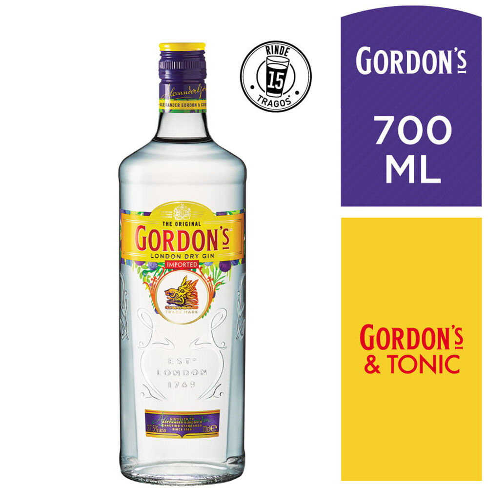 GIN GORDONS BOTELLA 700ml