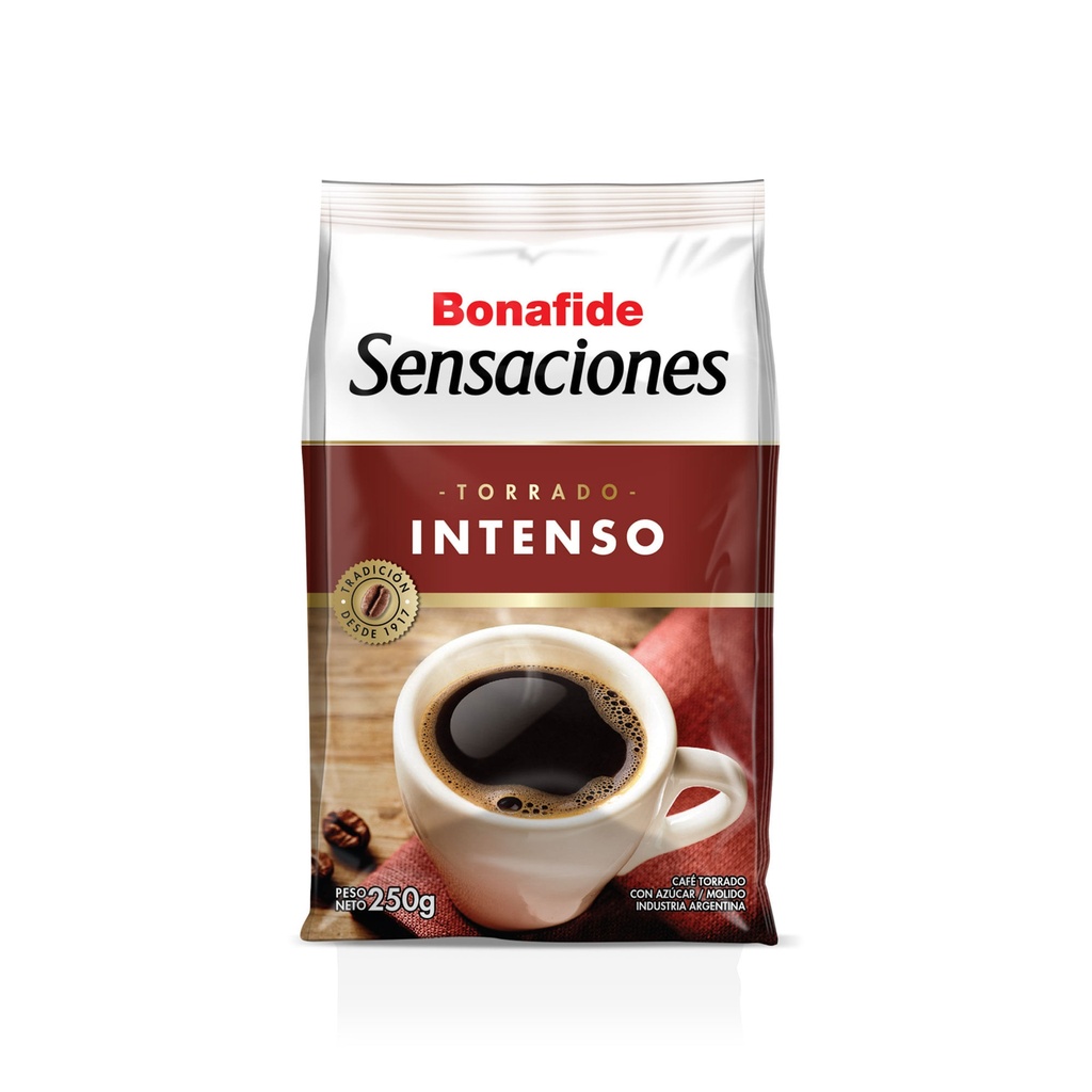 CAFE MOLIDO TORRADO INTENSO SENSACIONES 250g