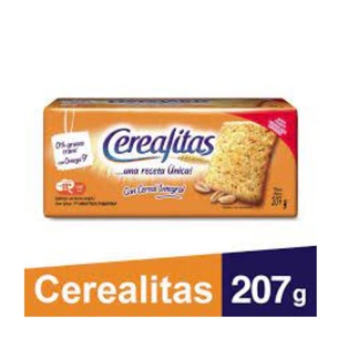 GALLETITAS CRACKER CON HARINA INTEGRAL CEREALITAS 207g