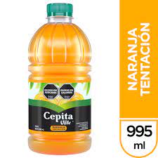 JUGO NATURAL NARANJA TENTACION CEPITA 995ml