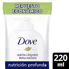 JABON LIQUIDO NUTRICION PROFUNDA DOVE DOY PACK 220ml