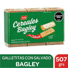 GALLETITAS CRACKERS SALVADO BAGLEY 507g