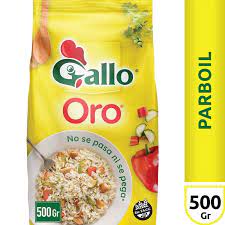 ARROZ PARBOIL GALLO ORO BOLSA 500g