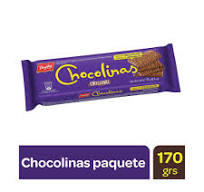 GALLETITAS DE CHOCOLATE CHOCOLINAS 170g