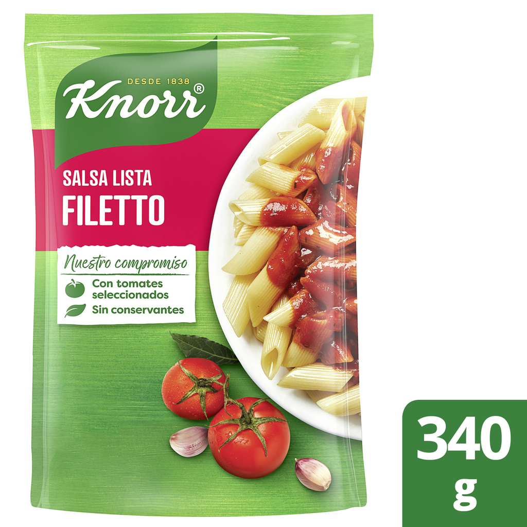 SALSA LISTA FILETTO DP KNORR 340g