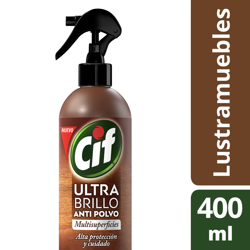 LIMPIADOR LIQUIDO ULTRA BRILLO CIF 400ml