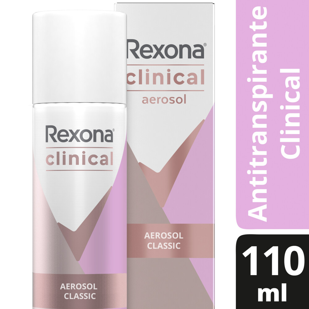 ANTITRANSPIRANTE AERO M CLINICAL CLASSIC REXONA 110ml