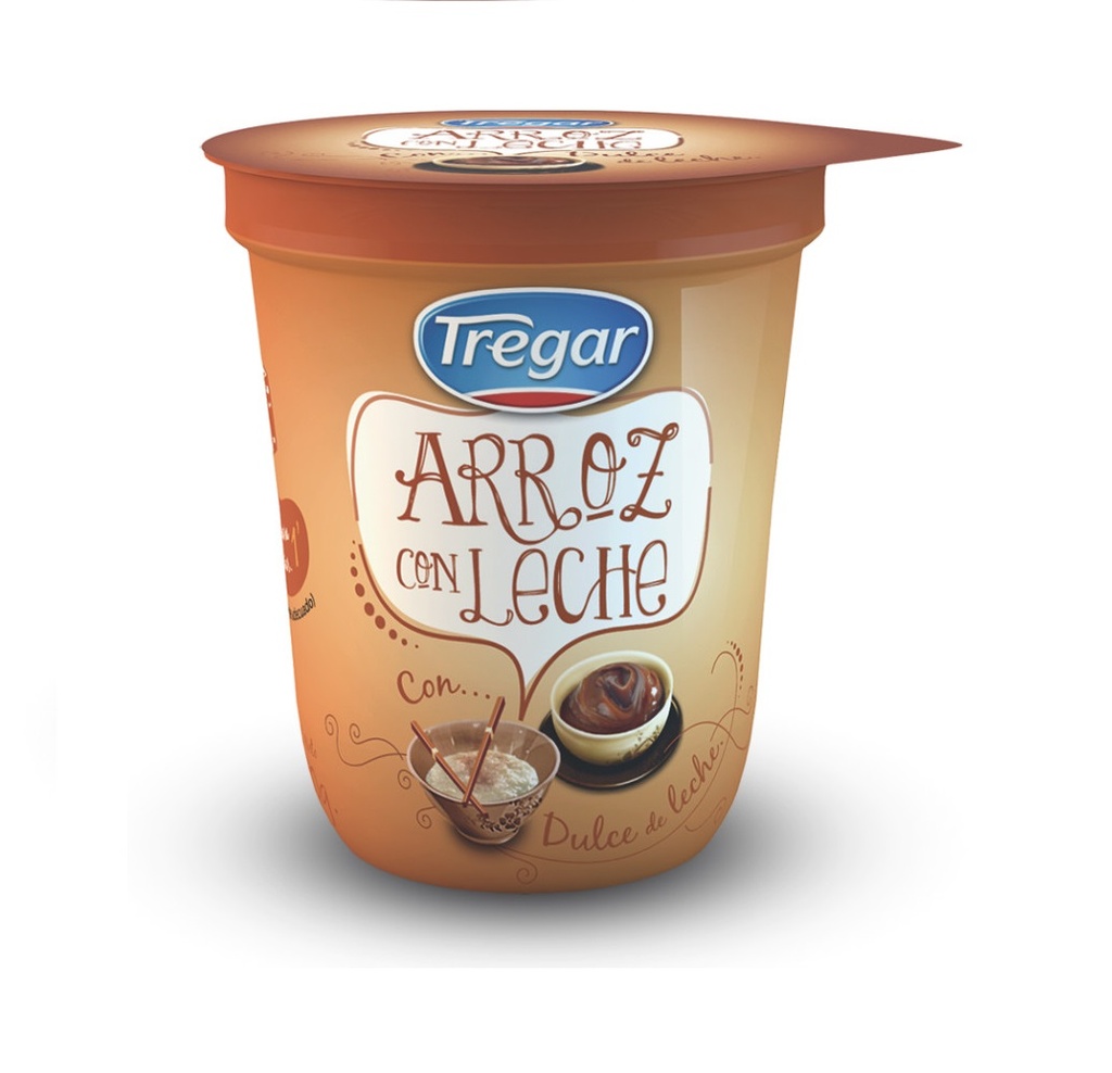 ARROZ CON LECHE C/DULCE DE LECHE TREGAR 180g