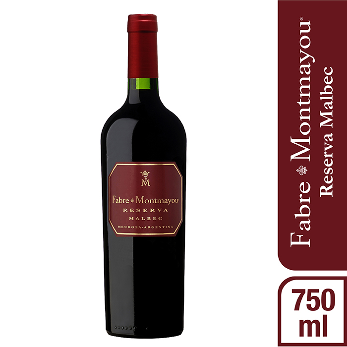 VINO TINTO MALBEC FABRE MONTMAYOU 750ml