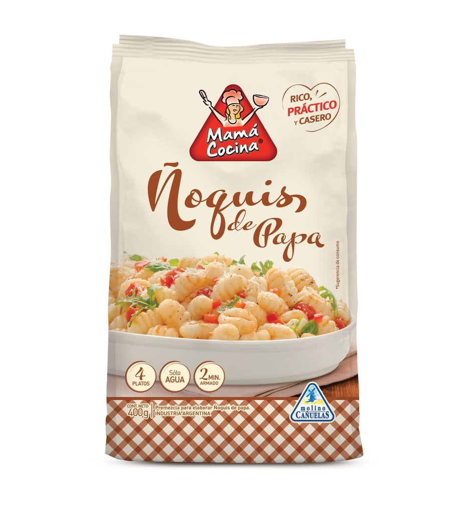 PREMEZCLA ÑOQUIS DE PAPA MAMA COCINA 400g