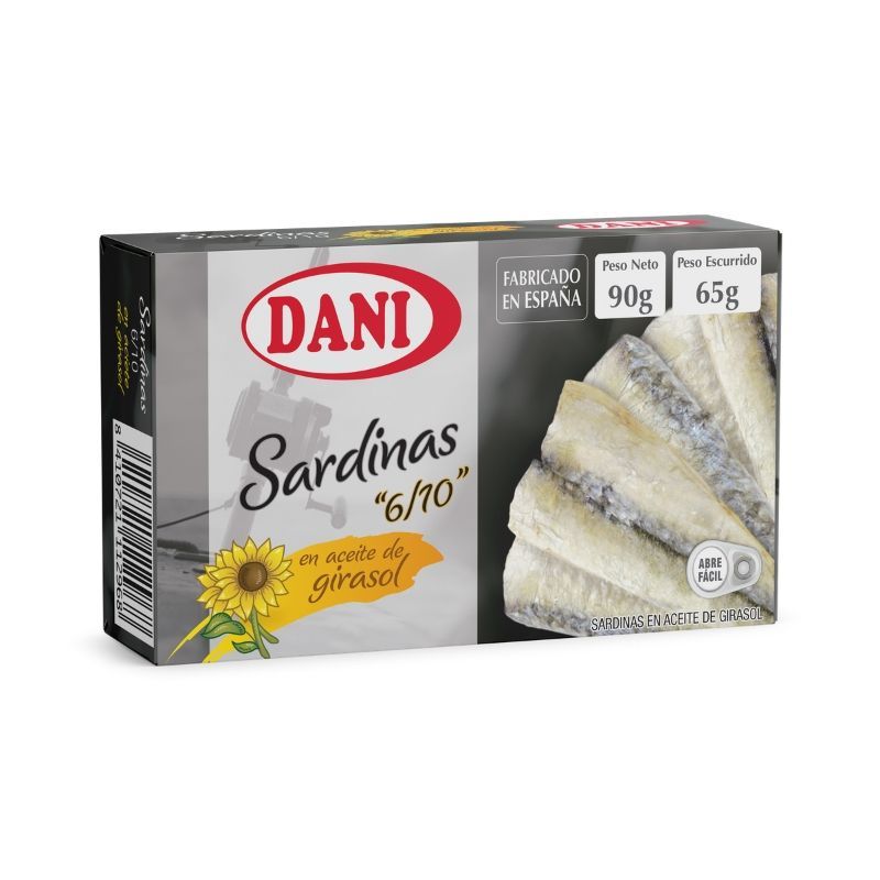 SARDINAS EN ACEITE DANI 90g