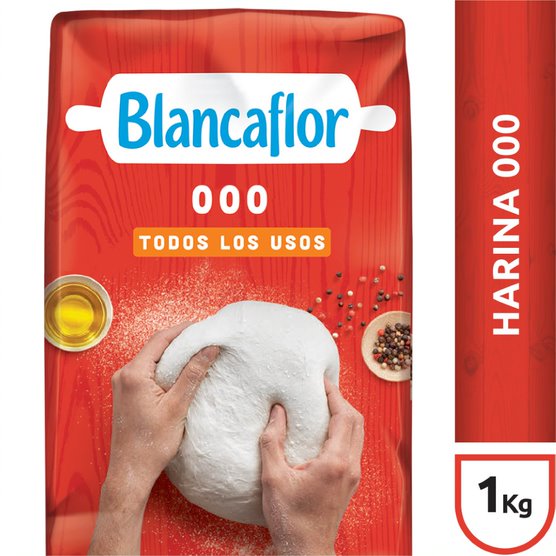 HARINA DE TRIGO 000 BLANCAFLOR 1000g