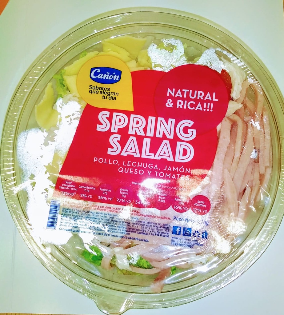 ENSALADA SPRING EL CAÑON 270g