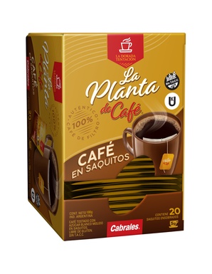 CAFÉ MOLIDO EN SAQUITOS LA PLANTA 90g