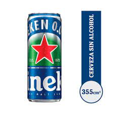 CERVEZA S/ALCOHOL HEINEKEN LATA 335ml