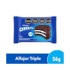 ALFAJOR CHOCOLATE 3 CAPAS OREO 56g